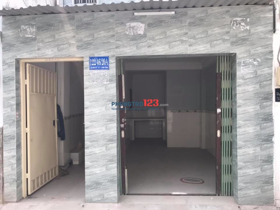 Cho thuê phòng tại 122/46/20A Bùi Đình Túy, P12, Q Bình Thạnh