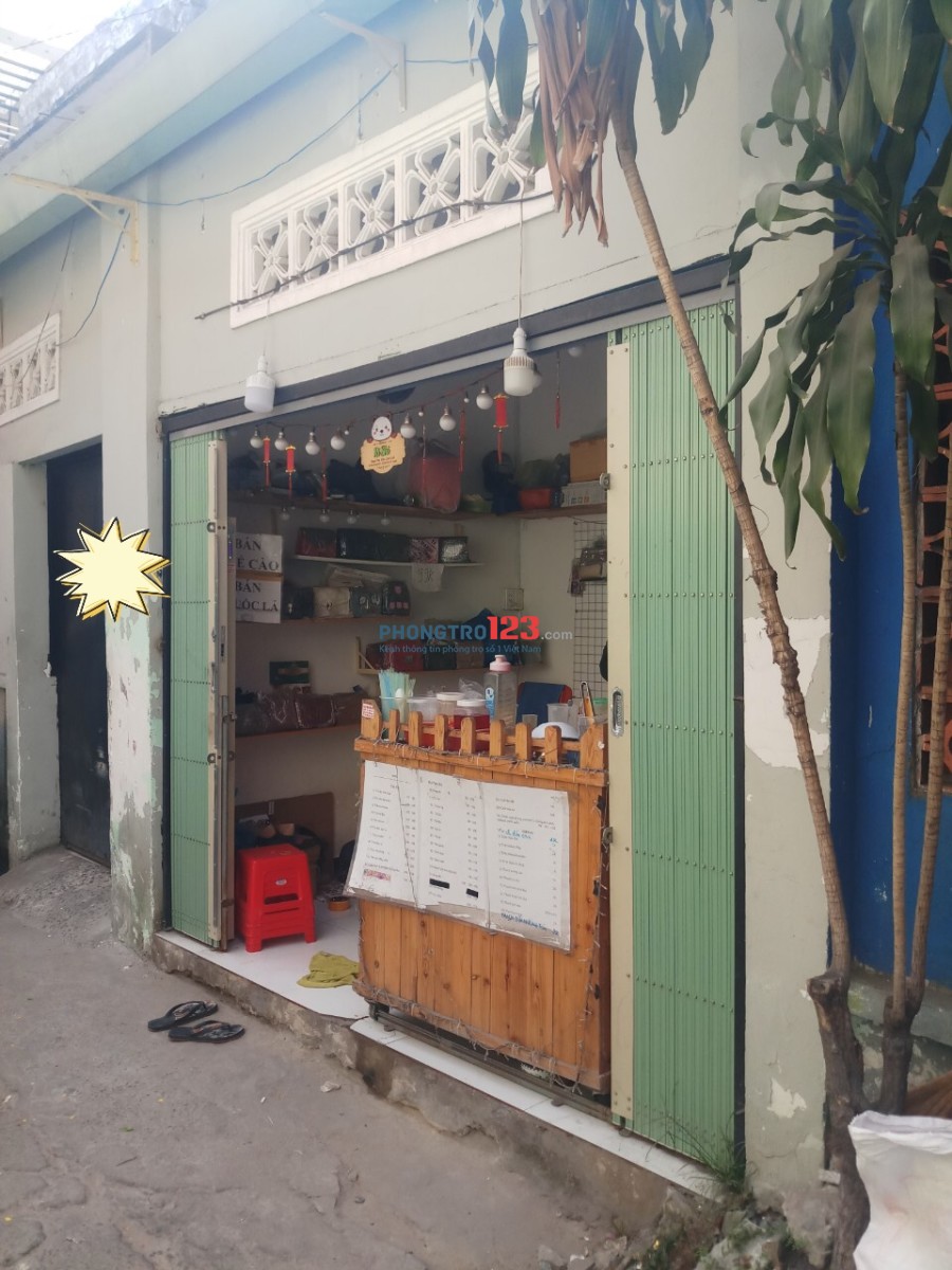 Mặt bằng nhỏ thích hợp bán trà sửa, cafe , thức ăn nhanh,online 167 bách đằng
