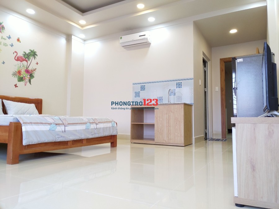 CHO THUÊ CĂN HỘ 35M2 MỚI XÂY 100% FULL NỘI THẤT ĐỐI DIỆN VINCOM, KDC NAM LONG QUẬN 7