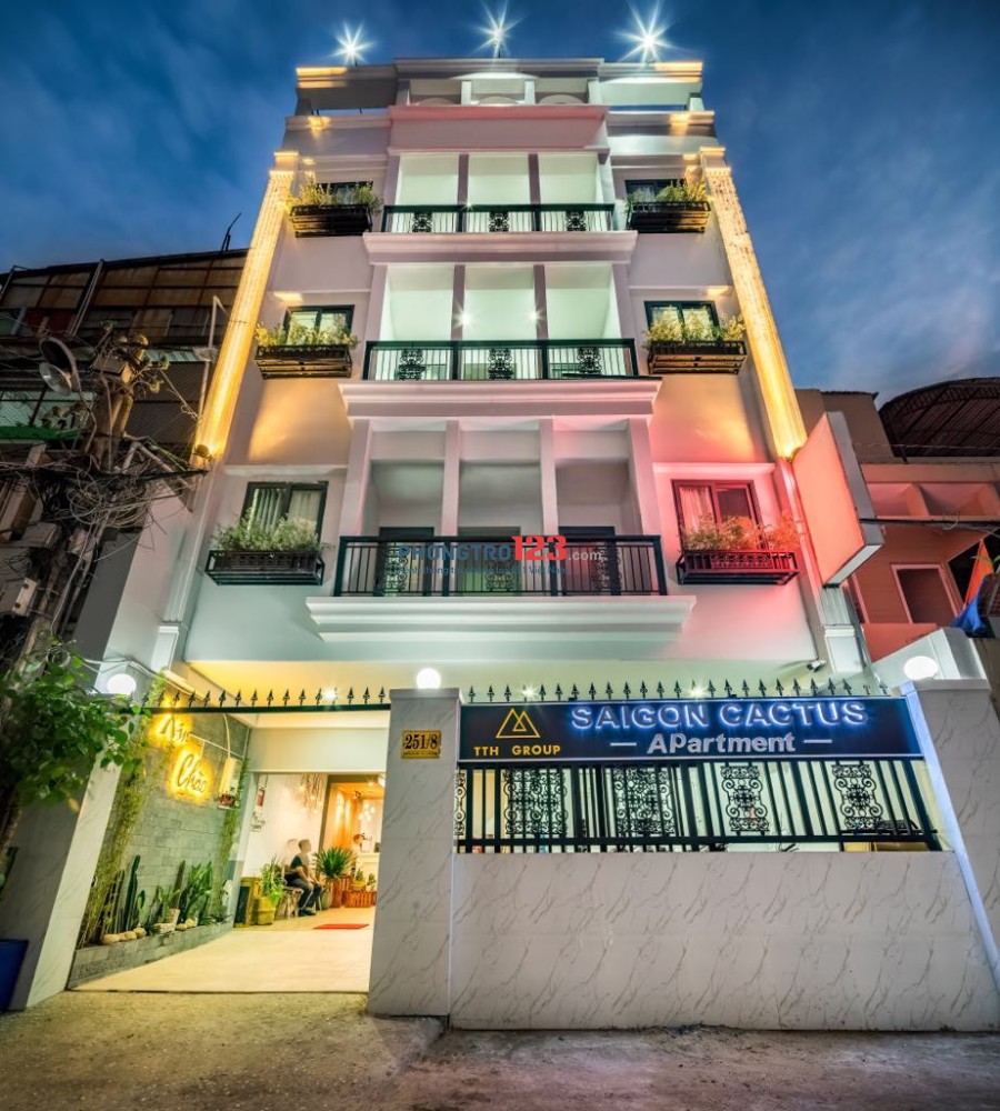 Cho thuê căn hộ dịch vụ tại quận Phú Nhuận - Tp.Hcm