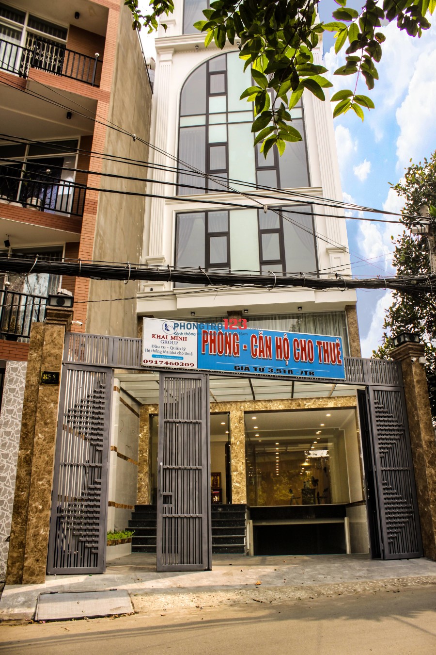 Mặt bằng- văn phòng đường Nguyễn Thượng Hiền, 130M2, có MẶT KÍNH SANG TRỌNG, gần chợ Hoàng Hoa Thám