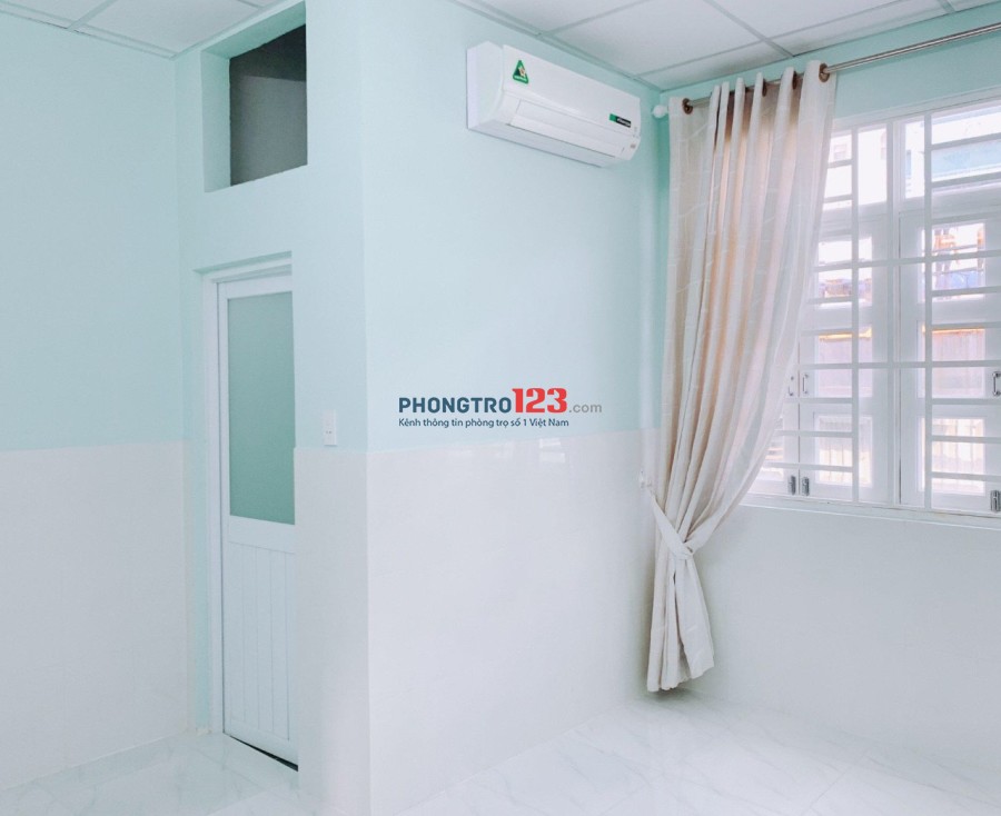 Cho thuê phòng mới có máy lạnh Tại Hẻm 290 Lý Thái Tổ, Q.3. Giá 3.4tr/tháng, LH Ms Hiền