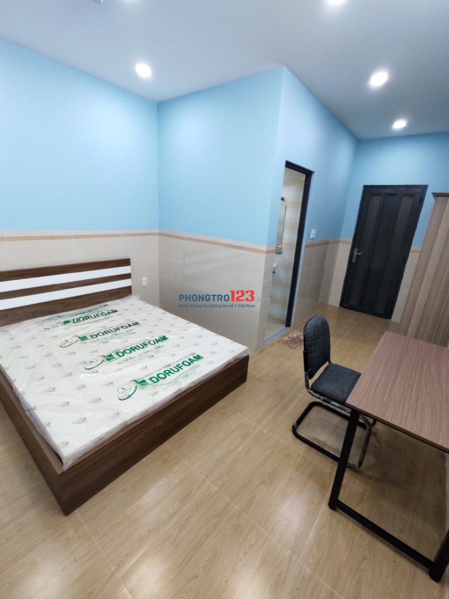 Cho thuê phòng đầy đủ tiện nghi 20m2 hẻm 417 Quang Trung, Gò Vấp. Giá từ 3.9tr/tháng