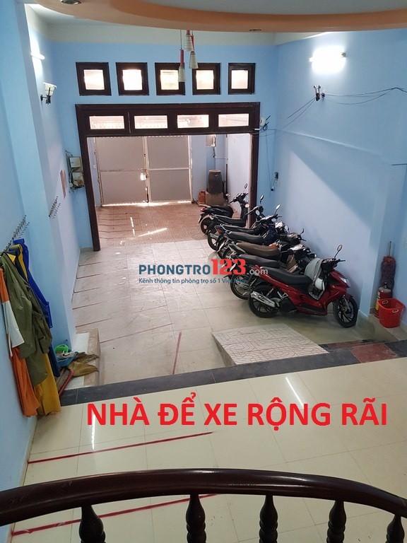 Phòng Gò Vấp 45m2, rộng, sạch, đẹp, có ban công, rất an ninh, giờ giấc tự do.
