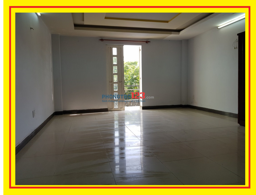 Phòng Gò Vấp 45m2, rộng, sạch, đẹp, có ban công, rất an ninh, giờ giấc tự do.
