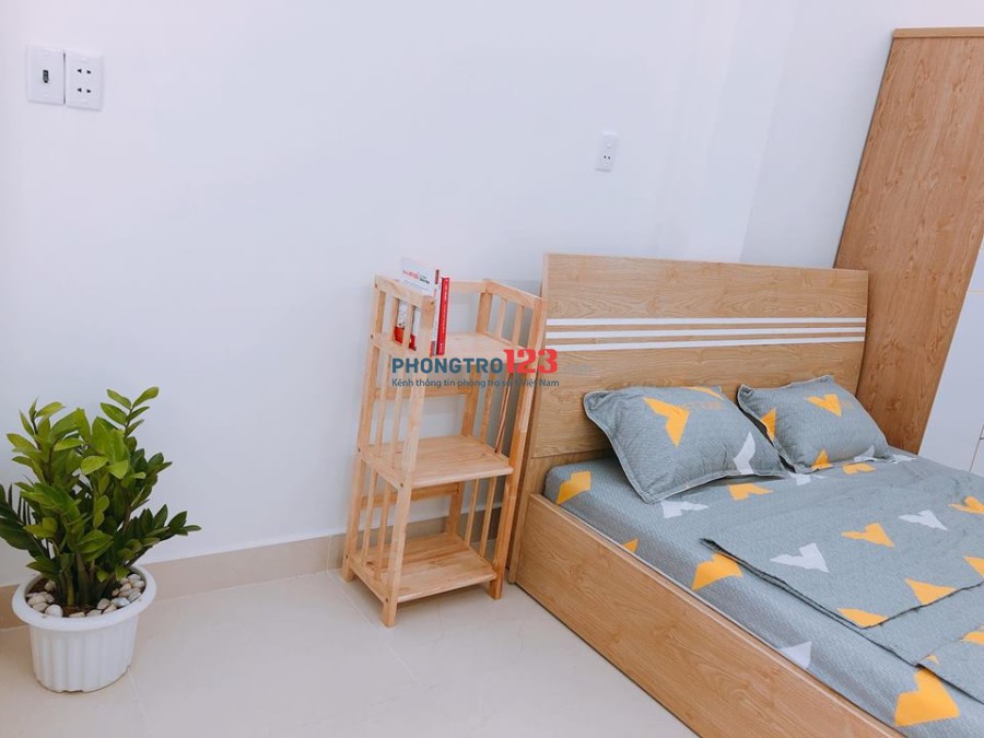 PHÒNG TIỆN NGHI GẦN BV UNG BƯỚU, NGÃ TƯ LÊ QUANG ĐỊNH, NƠ TRANG LONG GIẢM 1TR GIÁ THUÊ THÁNG 5