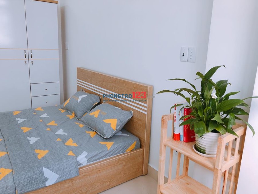 PHÒNG TIỆN NGHI GẦN BV UNG BƯỚU, NGÃ TƯ LÊ QUANG ĐỊNH, NƠ TRANG LONG GIẢM 1TR GIÁ THUÊ THÁNG 5