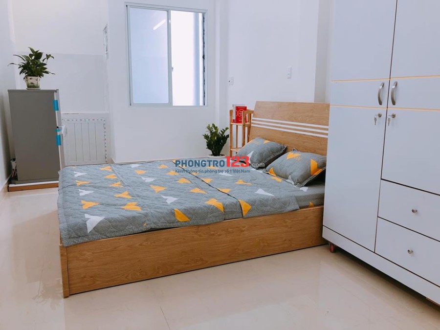 PHÒNG TIỆN NGHI GẦN BV UNG BƯỚU, NGÃ TƯ LÊ QUANG ĐỊNH, NƠ TRANG LONG GIẢM 1TR GIÁ THUÊ THÁNG 5