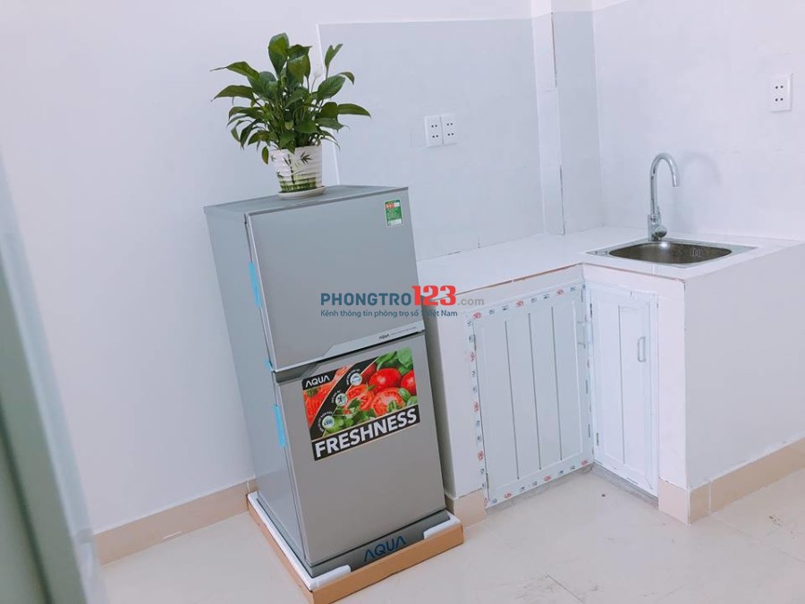 PHÒNG TIỆN NGHI GẦN BV UNG BƯỚU, NGÃ TƯ LÊ QUANG ĐỊNH, NƠ TRANG LONG GIẢM 1TR GIÁ THUÊ THÁNG 5