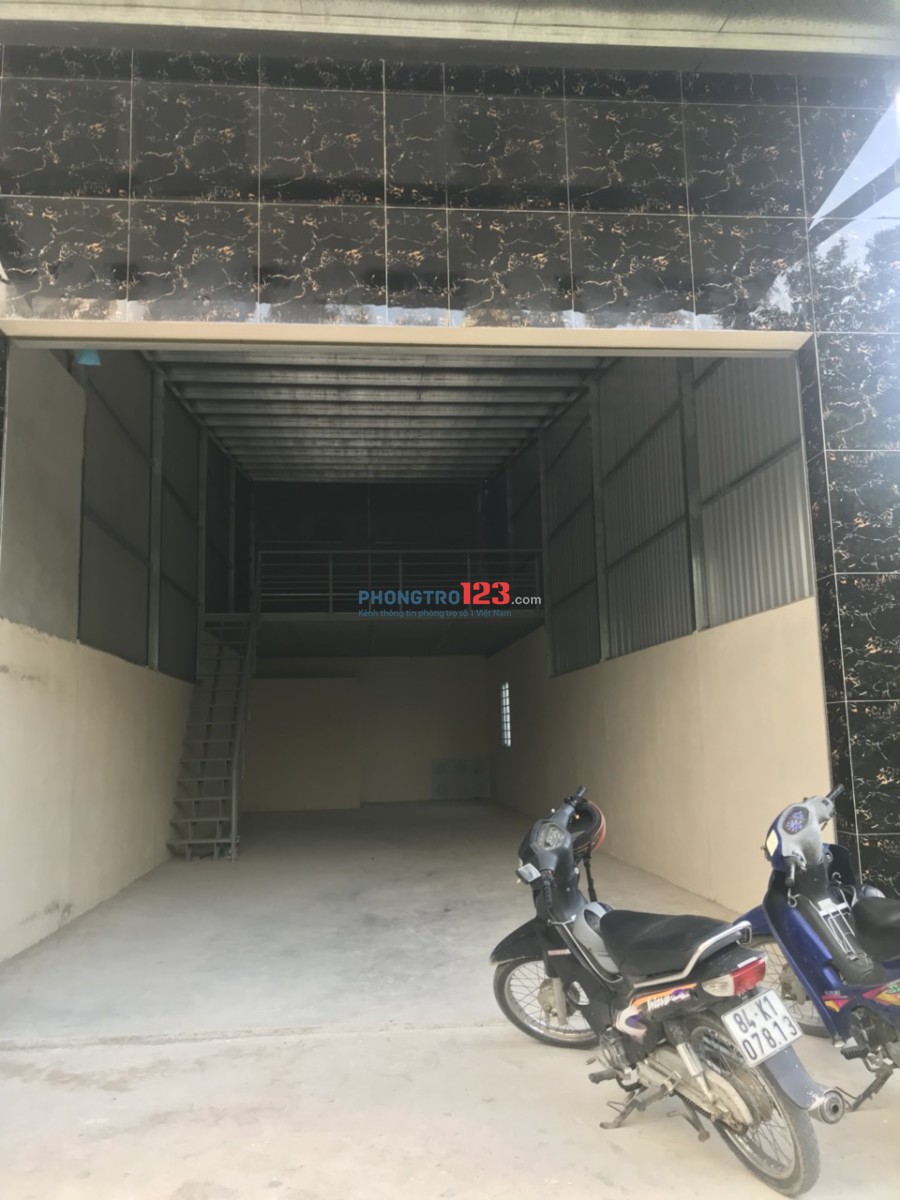 Cho thuê 100m2 nhà mới xây làm nhà xưởng tại TX25, P.Thạnh Xuân, Q.12. Giá 8tr/tháng