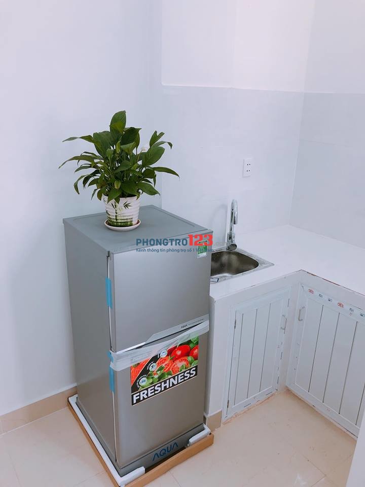 PHÒNG TIỆN NGHI GẦN BV UNG BƯỚU, NGÃ TƯ LÊ QUANG ĐỊNH, NƠ TRANG LONG GIẢM 1TR GIÁ THUÊ THÁNG 5