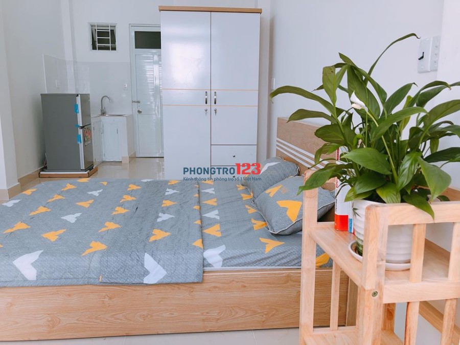 PHÒNG TIỆN NGHI GẦN BV UNG BƯỚU, NGÃ TƯ LÊ QUANG ĐỊNH, NƠ TRANG LONG GIẢM 1TR GIÁ THUÊ THÁNG 5