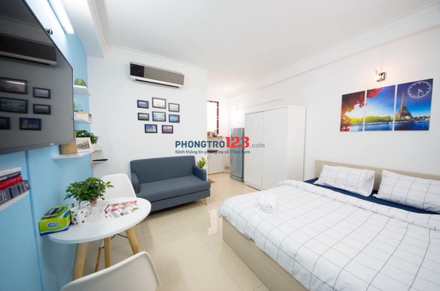 CHO THUÊ CĂN HỘ 1 PHÚT RA CHỢ BẾN THÀNH, TIỆN NGHI, TỰ DO, AN NINH, 80m2, 1-2 p.ngủ, 5tr-9tr