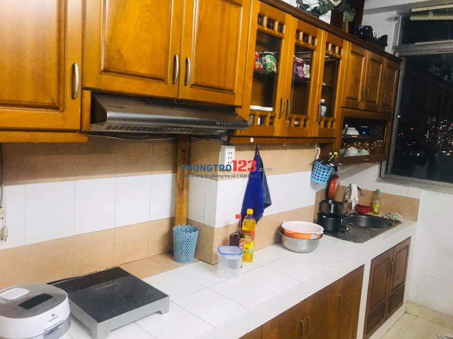 TÌM NỮ Ở GHÉP - CHUNG CƯ H3 - HOÀNG DIỆU - Q4