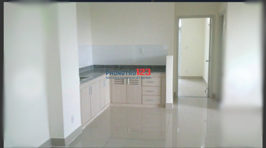 Cho thuê căn hộ 80m2 2pn chung cư 1050 Phan Chu Trinh, Q.Bình Thạnh. Giá 10tr/tháng