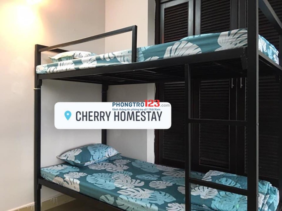 Phòng trọ Cherry Homestay Q3 tuyển 2 nữ và 1 nam