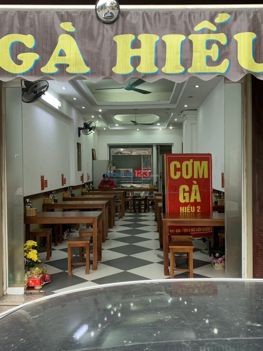 Cho thuê mặt bằng tại Hồ Văn Quán
