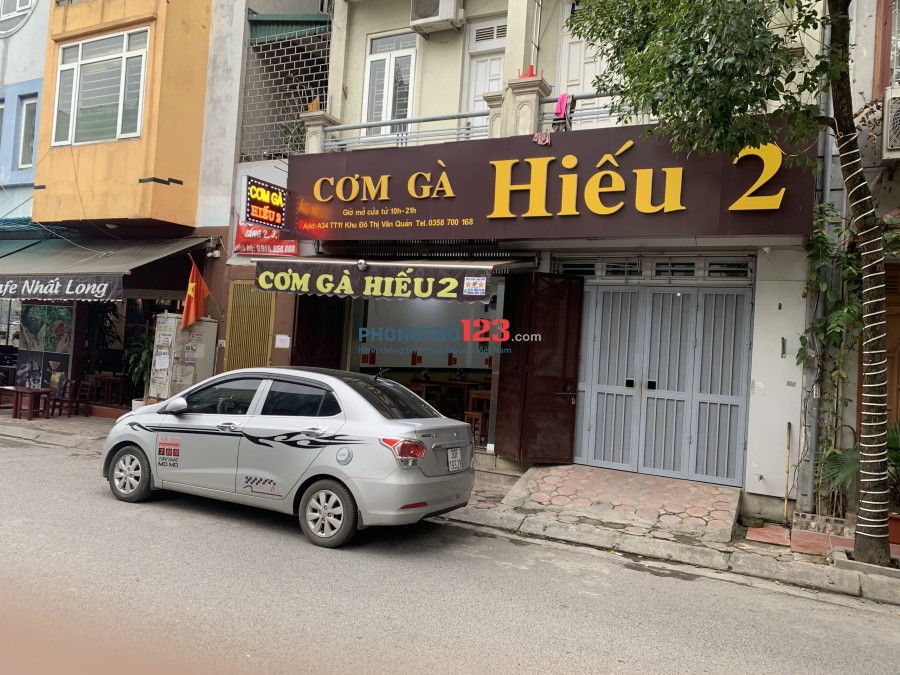 Cho thuê mặt bằng tại Hồ Văn Quán