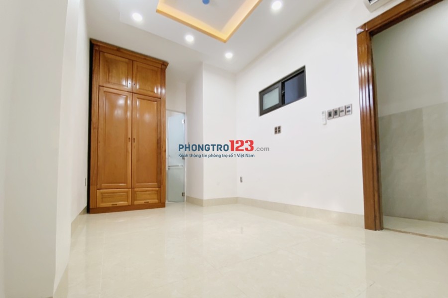 Phòng ĐẸP LUNG LINH, MỚI 100%, Máy Lạnh tiết kiệm điện, đường Nguyễn Thượng Hiền, giá chỉ 3.5 tr/th