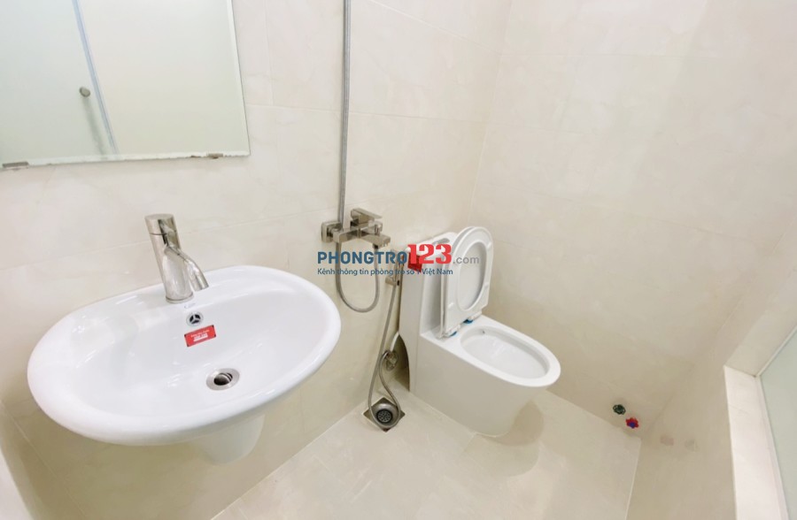 Phòng ĐẸP LUNG LINH, MỚI 100%, Máy Lạnh tiết kiệm điện, đường Nguyễn Thượng Hiền, giá chỉ 3.5 tr/th