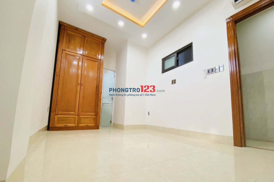 Phòng ĐẸP LUNG LINH, MỚI 100%, Máy Lạnh tiết kiệm điện, đường Nguyễn Thượng Hiền, giá chỉ 3.5 tr/th
