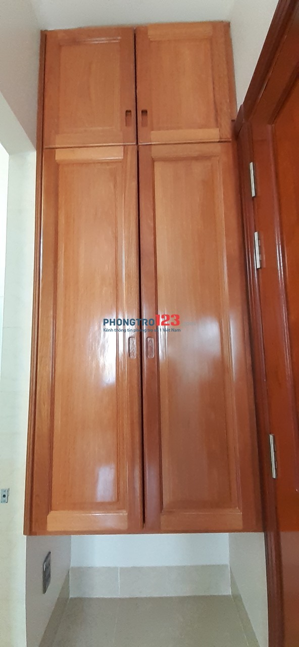 Phòng ĐẸP LUNG LINH, MỚI 100%, Máy Lạnh tiết kiệm điện, đường Nguyễn Thượng Hiền, giá chỉ 3.5 tr/th