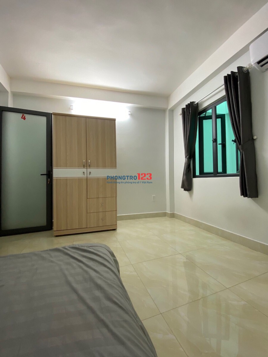 CHO THUÊ CĂN HỘ MINI FULL NỘI THẤT P12 Q.BÌNH THẠNH GIÁP Q1