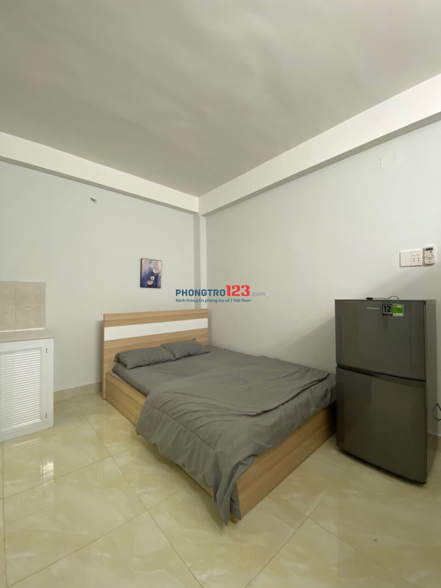 CHO THUÊ CĂN HỘ MINI FULL NỘI THẤT P12 Q.BÌNH THẠNH GIÁP Q1