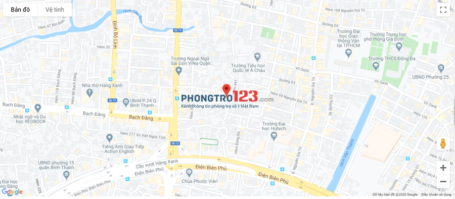 CHO THUÊ NHÀ ĐẸP 1 TRỆT, 2 LẦU, NGAY NGÃ TƯ HÀNG XANH