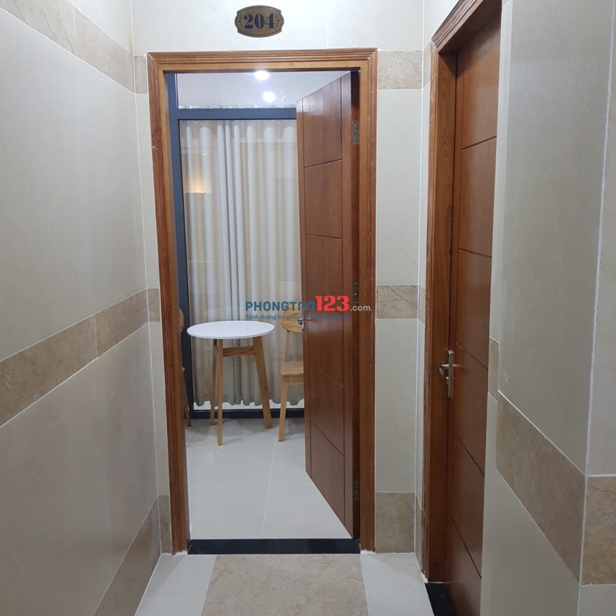 Cho thuê căn hộ dịch vụ Full nội thất mới xây tại DD5 P Tân Hưng Thuận Q12 giá từ 5,5tr/tháng