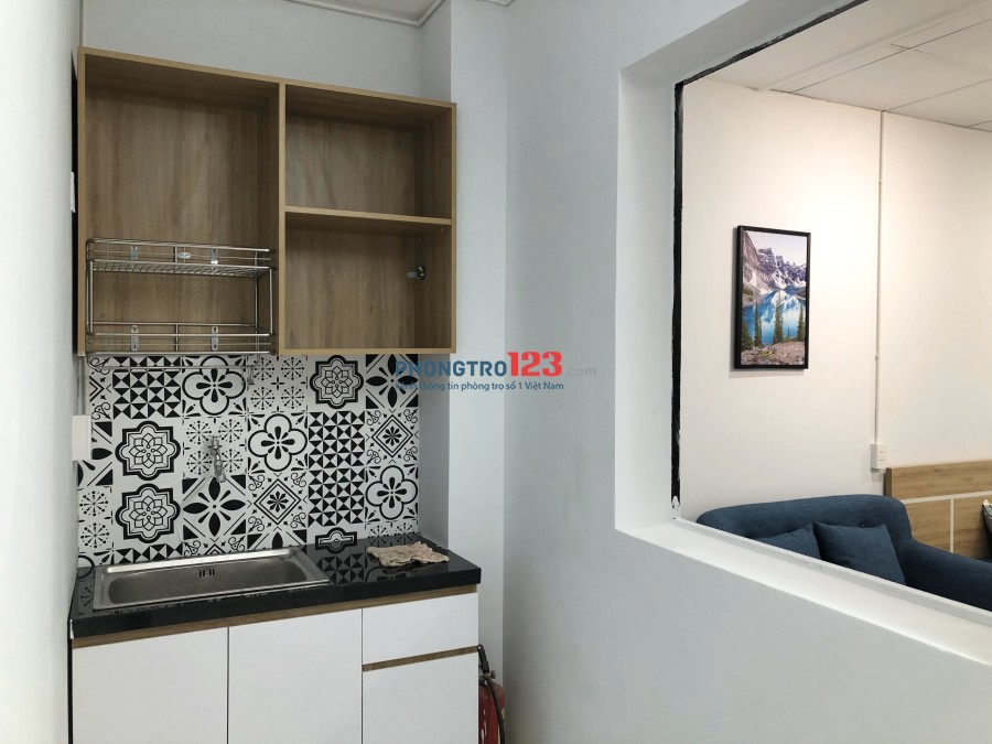 STUDIO 1PN 35m2 Full Nội Thất, Ngay Lotte Mart Cộng Hòa, Mới 100%