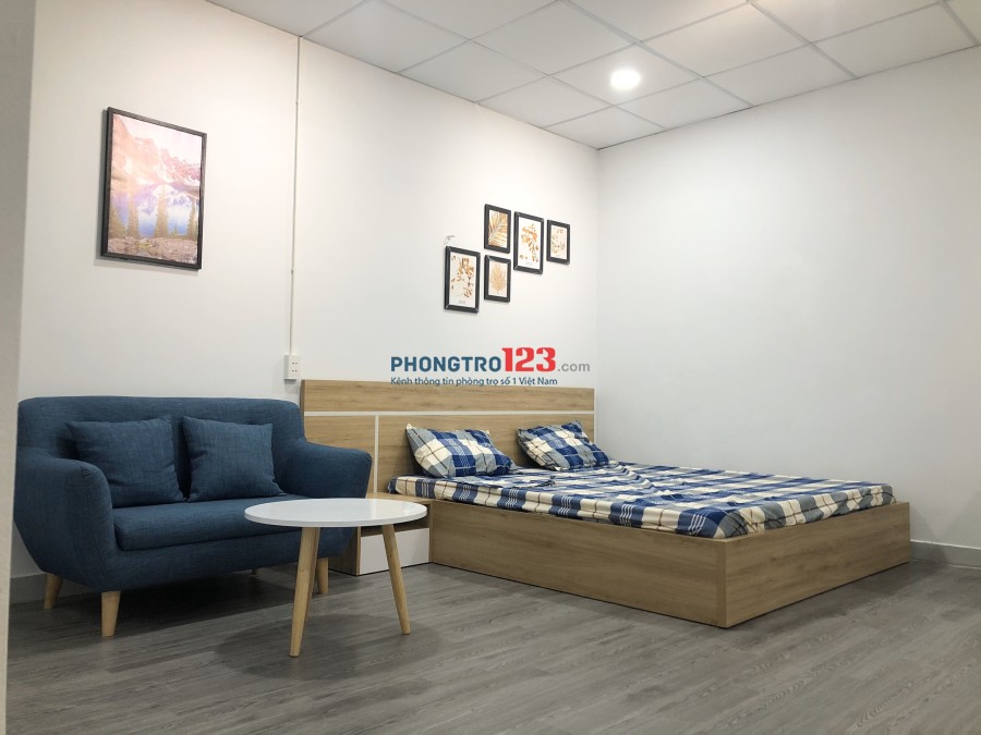 STUDIO 1PN 35m2 Full Nội Thất, Ngay Lotte Mart Cộng Hòa, Mới 100%