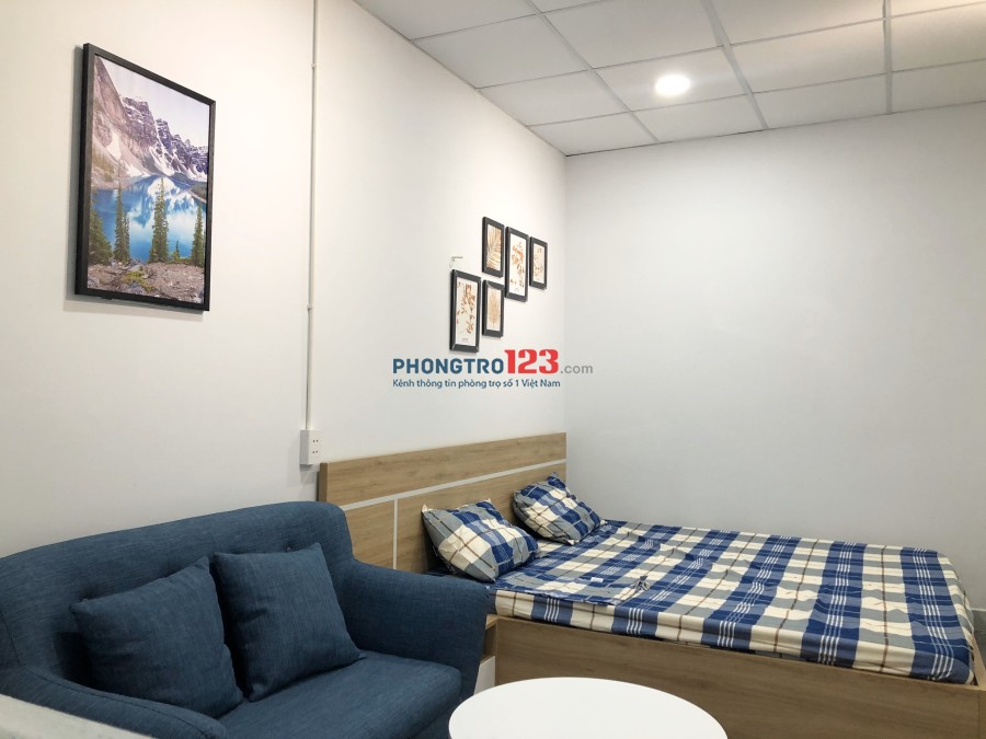 STUDIO 1PN 35m2 Full Nội Thất, Ngay Lotte Mart Cộng Hòa, Mới 100%