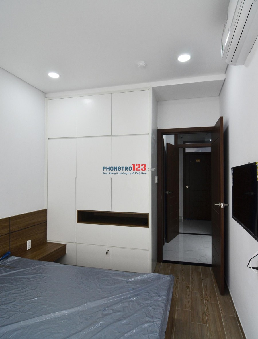 Cho thuê căn hộ dịch vụ cao cấp, mới và chưa qua sử dụng được bố trí: Phòng Khách, Phòng Ngủ, Bếp, WC, rất tinh tế