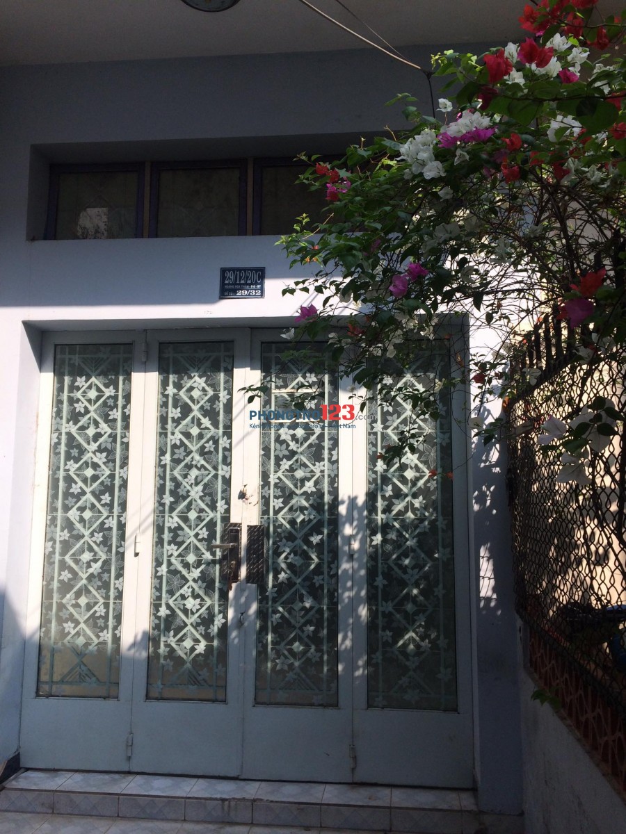 Nhà cho thuê đường Hoàng Hoa Thám, quận Bình Thạnh