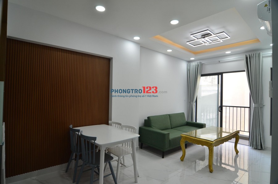Cho thuê căn hộ dịch vụ cao cấp, mới và chưa qua sử dụng được bố trí: Phòng Khách, Phòng Ngủ, Bếp, WC, rất tinh tế