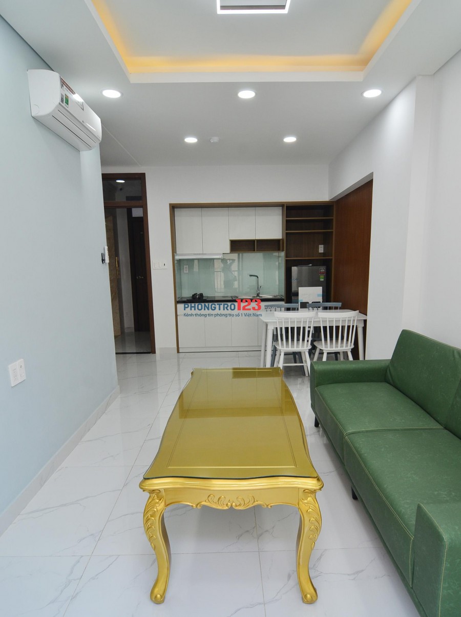 Cho thuê căn hộ dịch vụ cao cấp, mới và chưa qua sử dụng được bố trí: Phòng Khách, Phòng Ngủ, Bếp, WC, rất tinh tế
