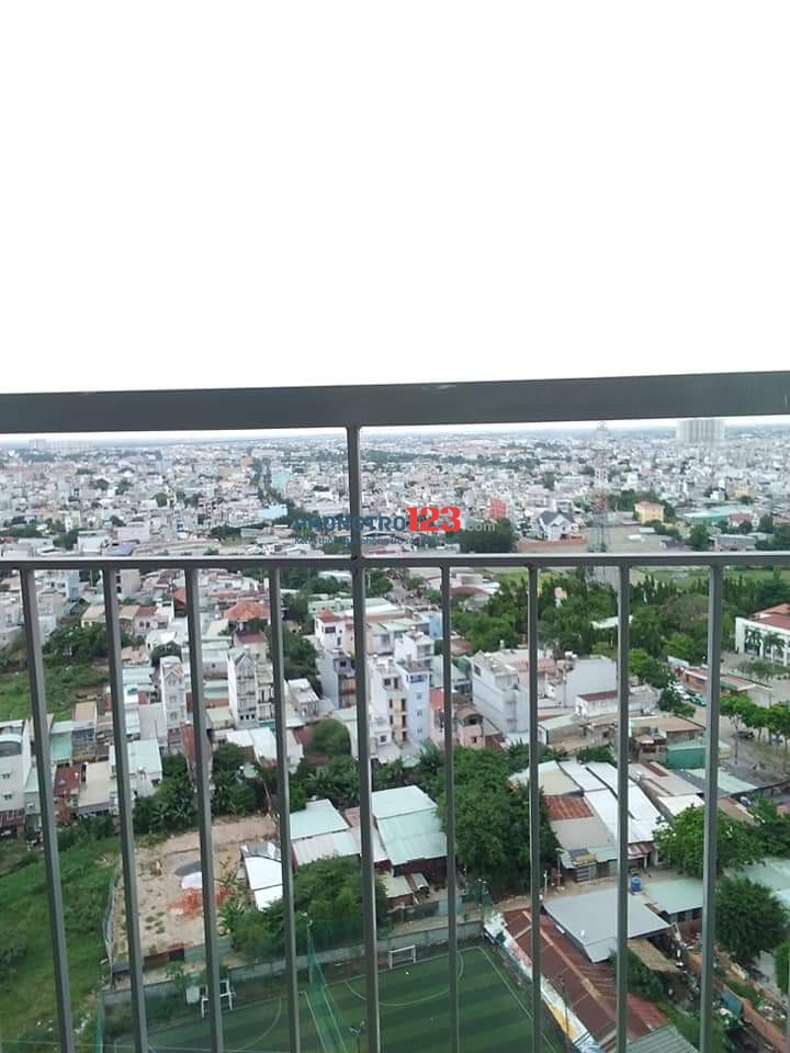 Cho thuê căn hộ Hưng Ngân quận 12, DT: 68m2, 2 PN, 2WC,lầu cao, có ban công