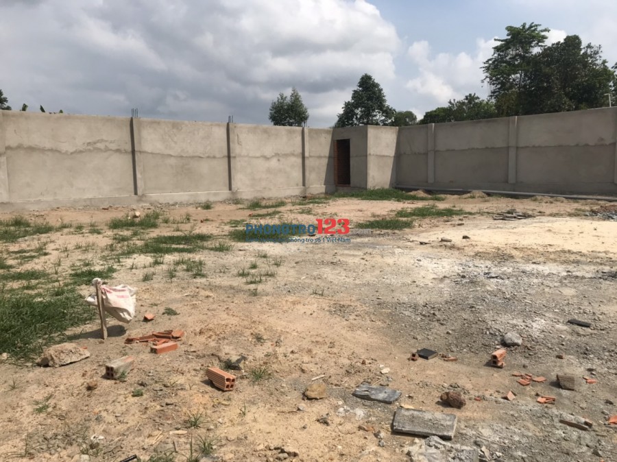 Cho thuê 1700m2 Đất kinh doanh mặt tiền đường lớn Tại Ấp Bến Đò 1 Huyện Củ Chi