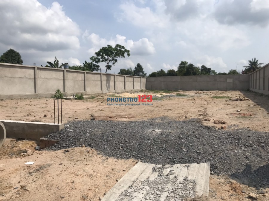 Cho thuê 1700m2 Đất kinh doanh mặt tiền đường lớn Tại Ấp Bến Đò 1 Huyện Củ Chi
