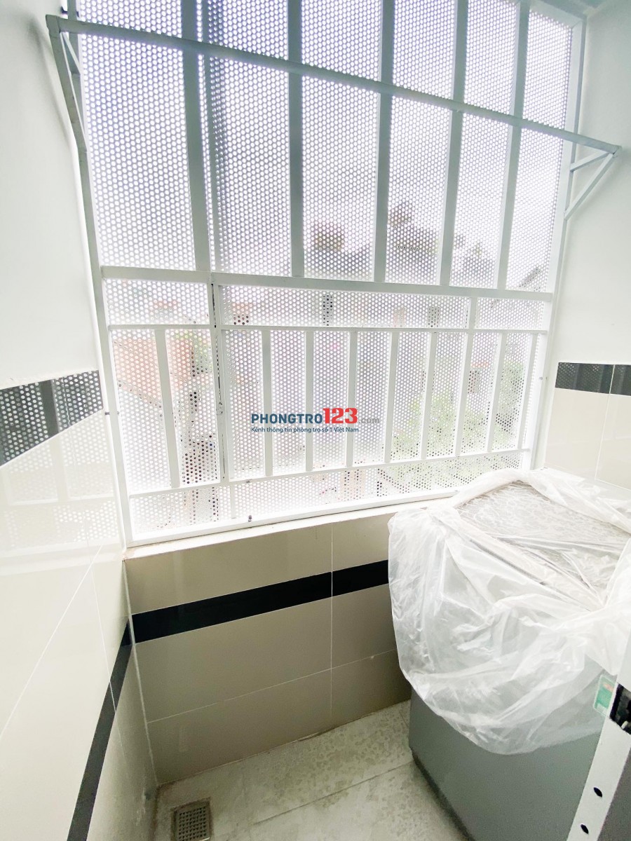 Phòng mới xây 100%, ngay highland Trần Não, chỉ 4,8tr/phòng
