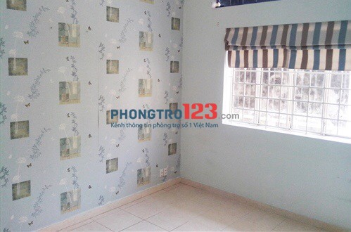 Cho Thuê Phòng mới, 25m2, WC riêng, máy lạnh, máy nước nóng