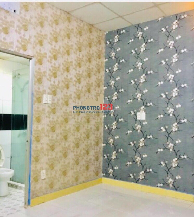 Cho Thuê Phòng mới, 25m2, WC riêng, máy lạnh, máy nước nóng