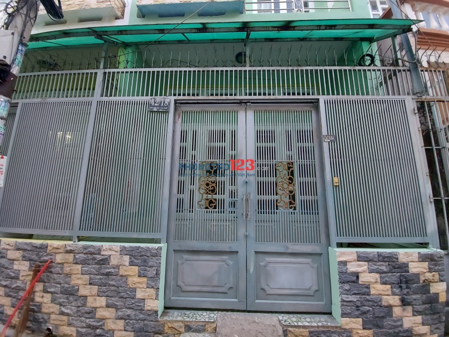 Chính chủ cho thuê nhà nguyên căn hẻm 347 Chu Văn An, Phường 12, Quận Bình Thạnh