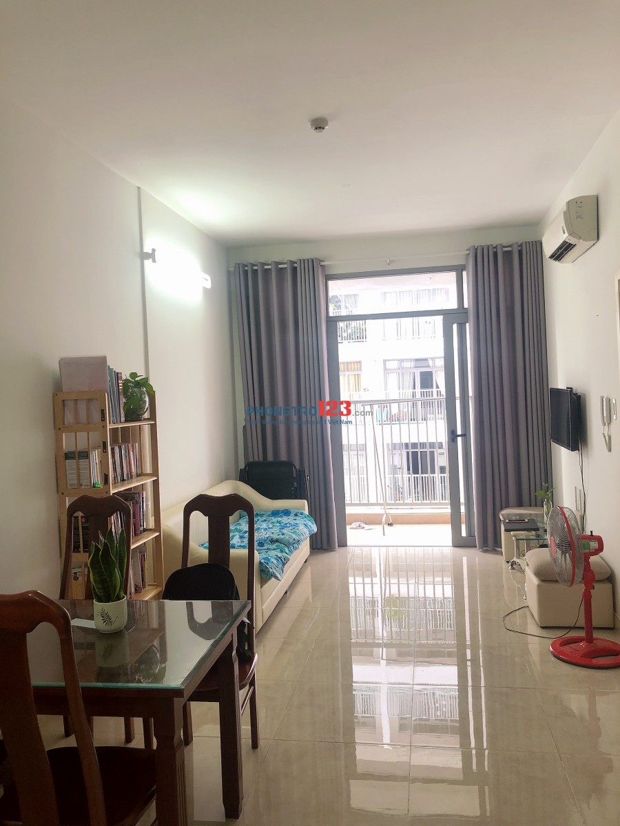 Nữ share phòng trong CC mới Lux City 70m2 full nội thất