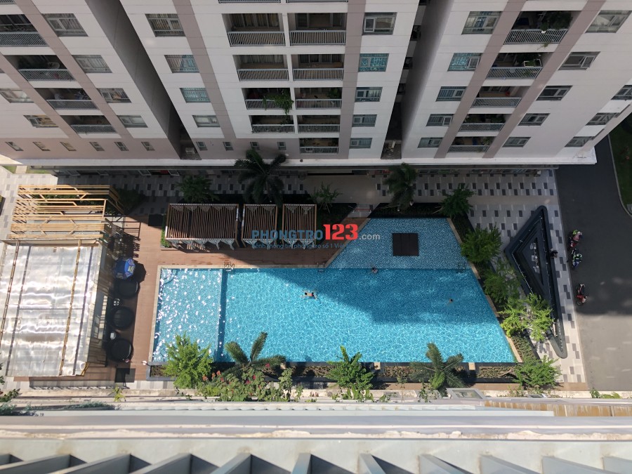 Nữ share phòng trong CC mới Lux City 70m2 full nội thất