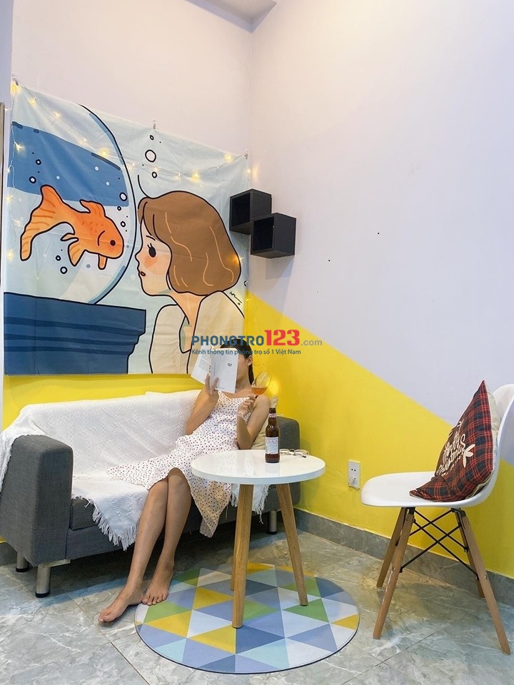 Phòng Full Nội Thất Đẹp Như Mơ Bình Thạnh, Sát Hutech, Q.2, Q.1