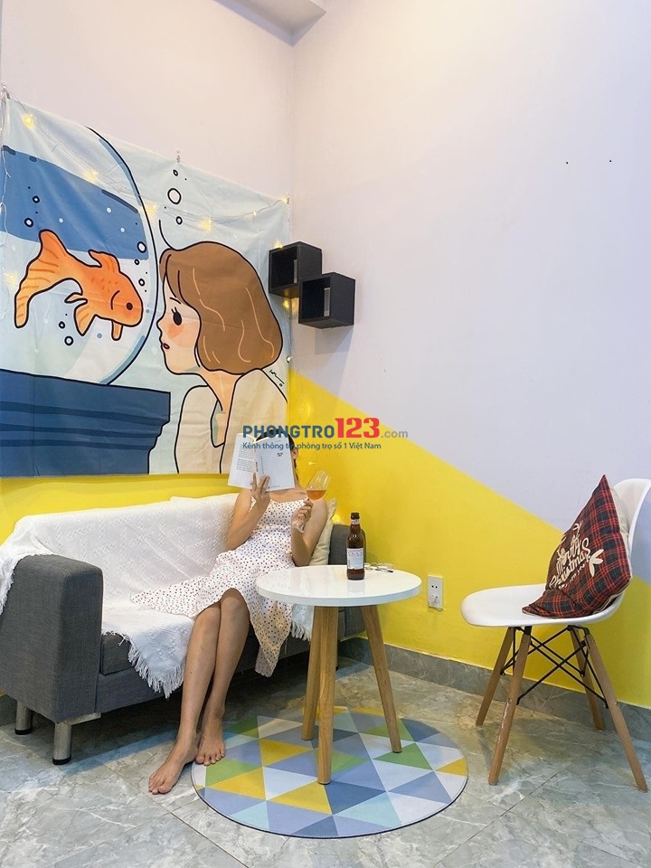 Phòng Full Nội Thất Đẹp Như Mơ Bình Thạnh, Sát Hutech, Q.2, Q.1