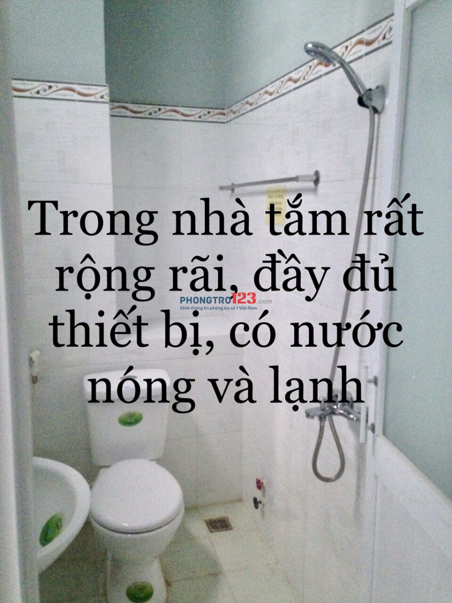 Cho thuê dãy phòng trọ mới xây – Hoàng Hoa Thám – Cộng Hòa, Tân Bình