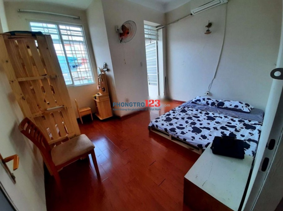 Cho thuê căn hộ chung cư Phan Liêm, Q.1 58m2 2pn đầy đủ nội thất. Giá 9tr/tháng